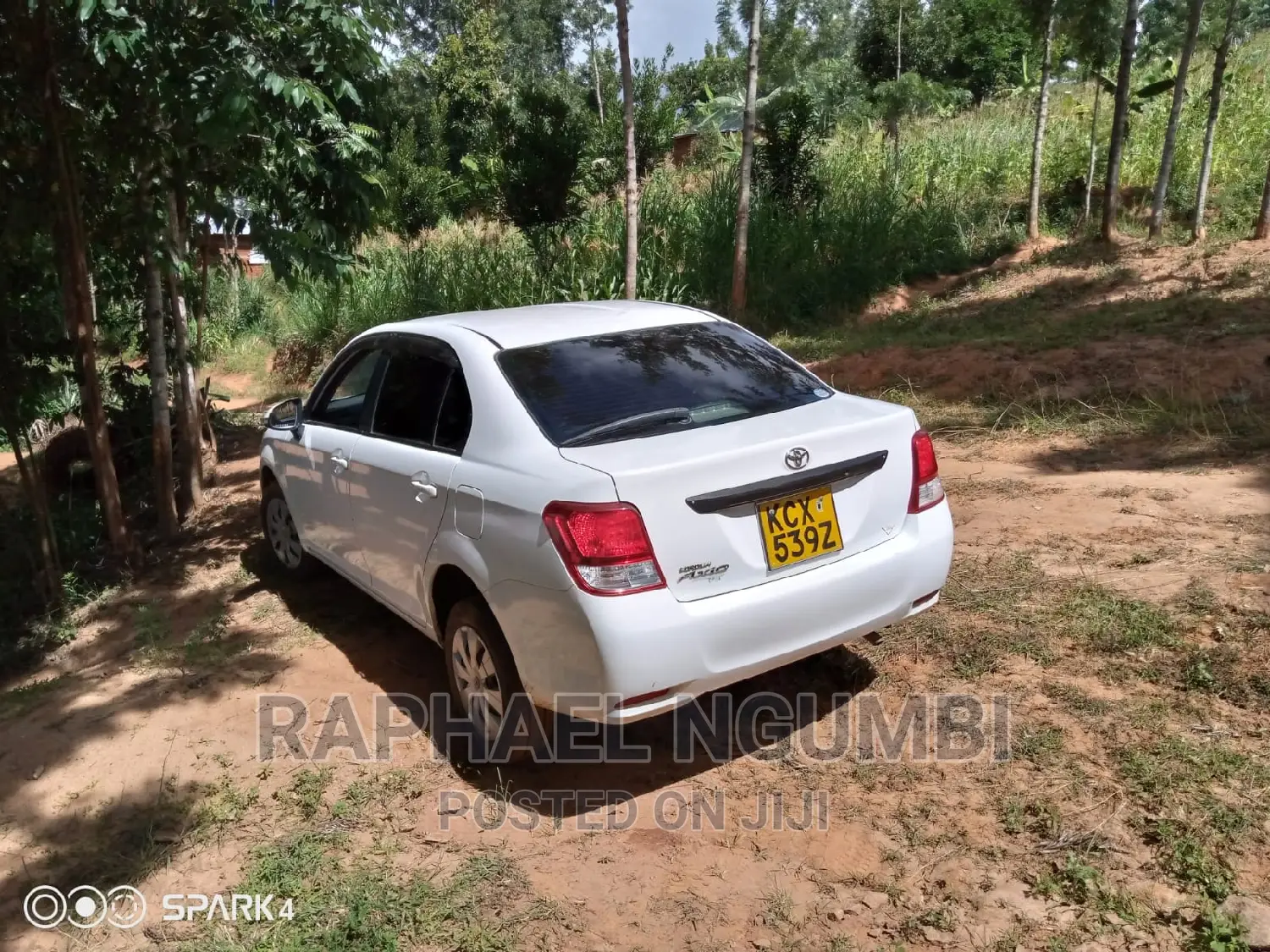 Toyota Axio 2012 White
