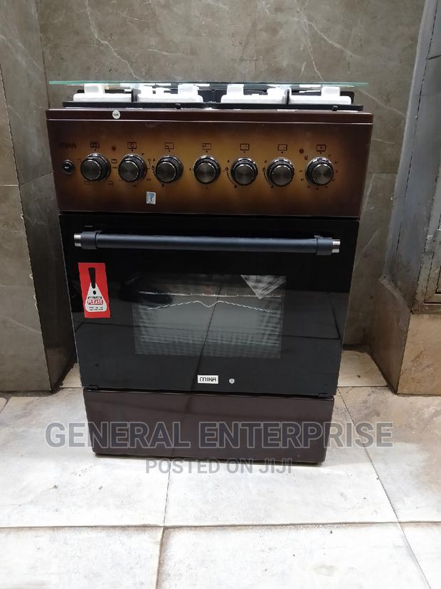 Mika 60×60cm 3gas, 1electric ,Electric Oven
