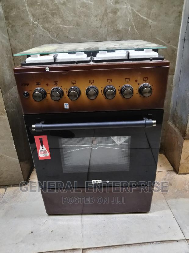 Mika 60×60cm 3gas, 1electric ,Electric Oven
