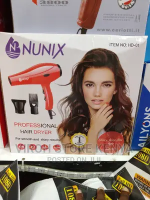 Original Salon Nunix Hair Dryer Blow Dry