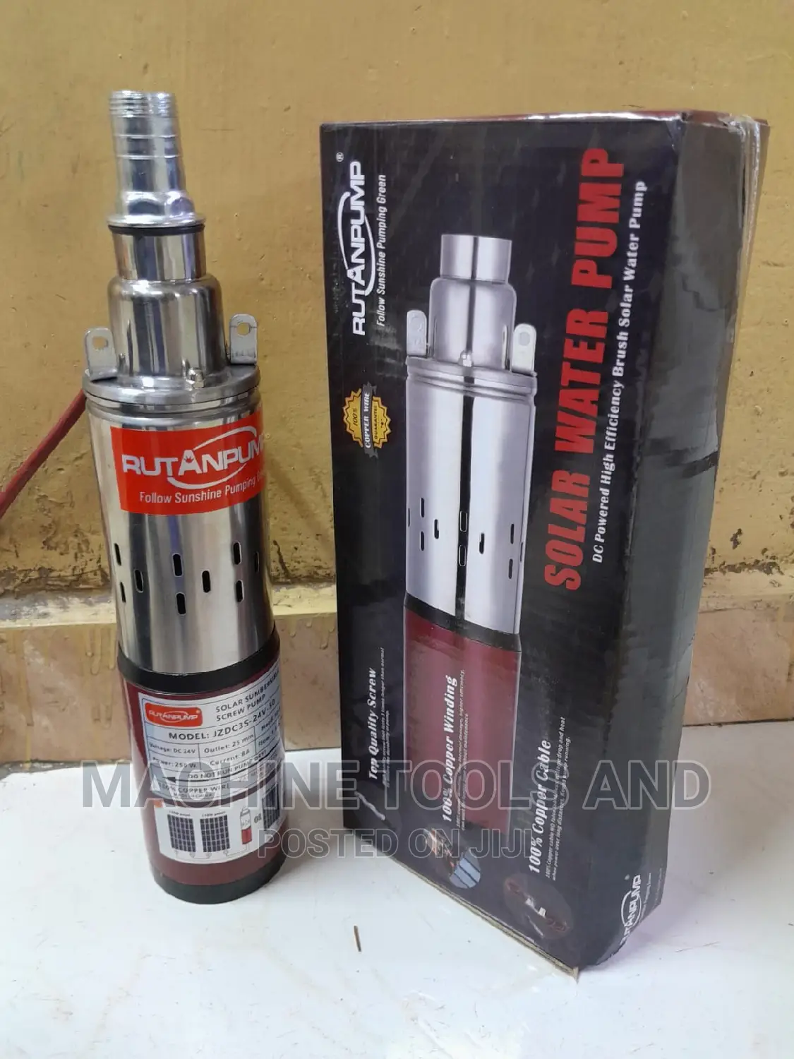 High Pressure Submersible Solar Water Pump DC 250 Watts in Nairobi