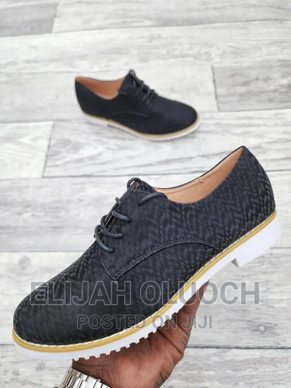 White Sole Brogue