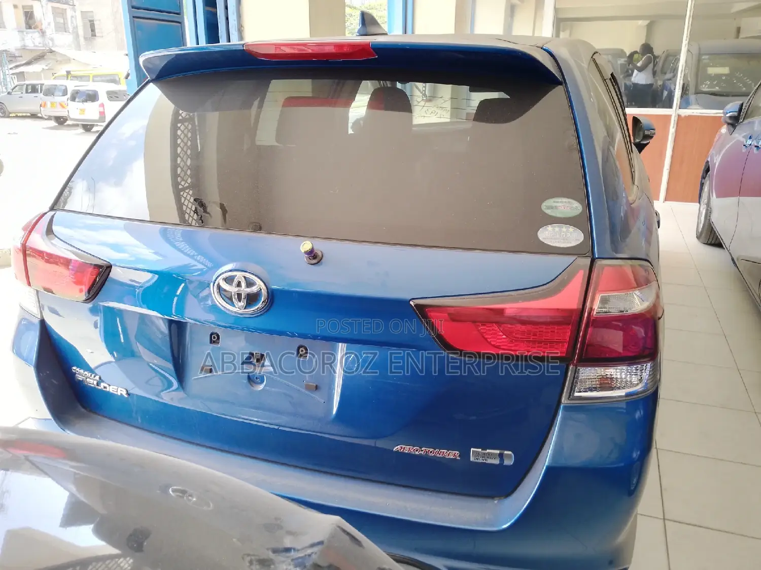 Toyota Corolla Fielder 2016 Blue