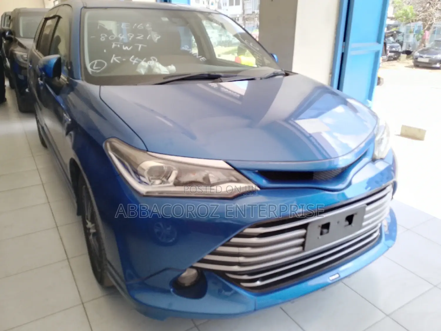 Toyota Corolla Fielder 2016 Blue
