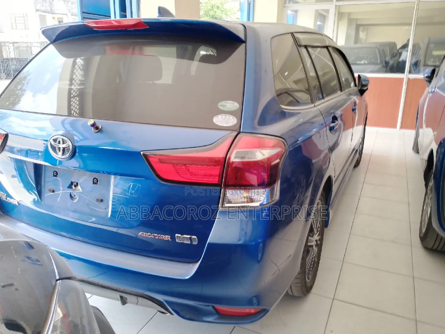 Toyota Corolla Fielder 2016 Blue