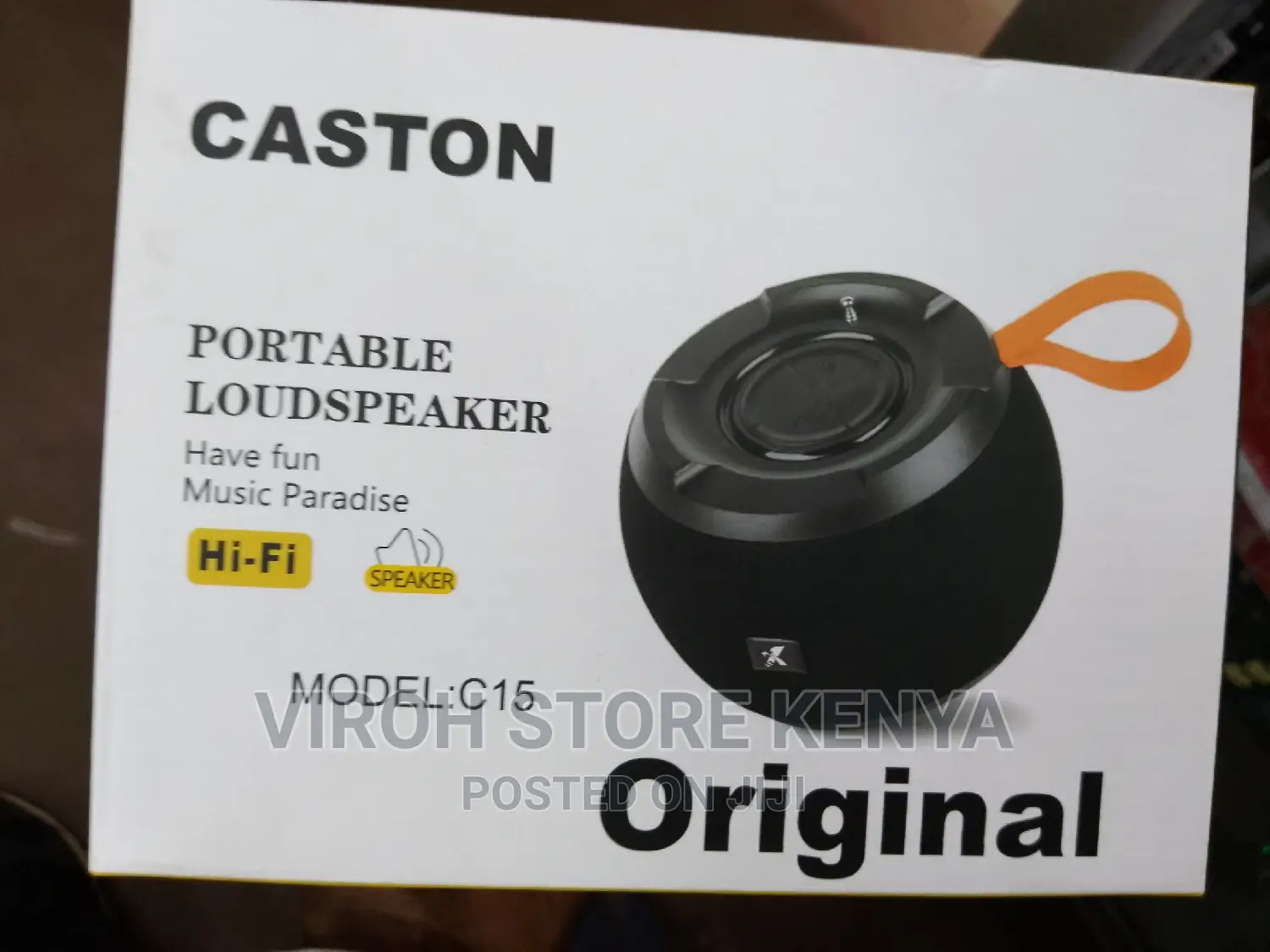 Original Caston C15 Portable BT Speaker Rechargeable Radio