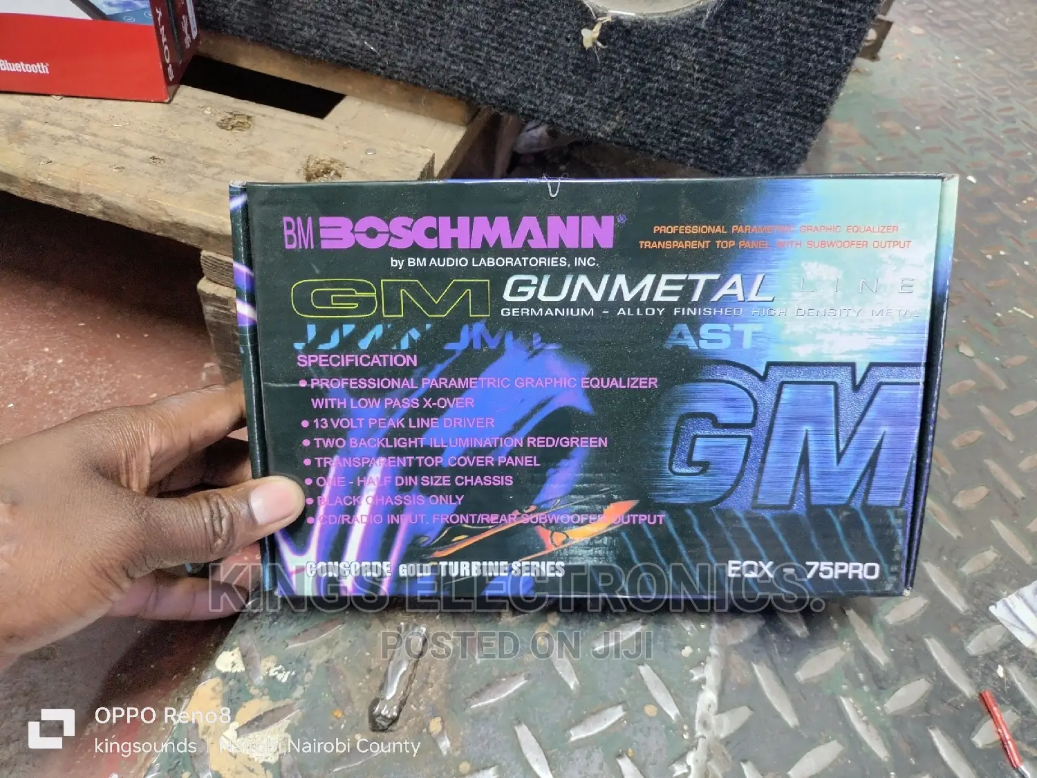 Bm 7band PRO Bouchman Equilizer