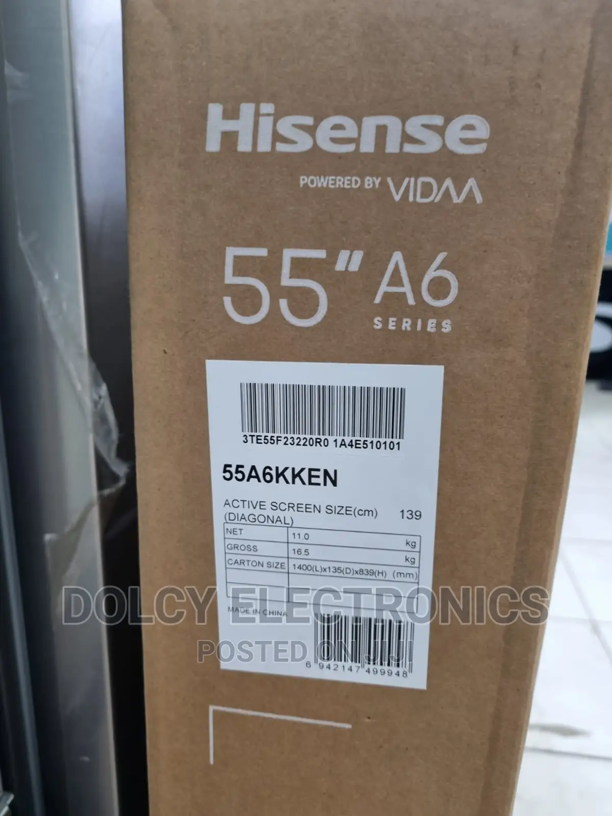 Hisense 55 A6k Uhd Smart Tv