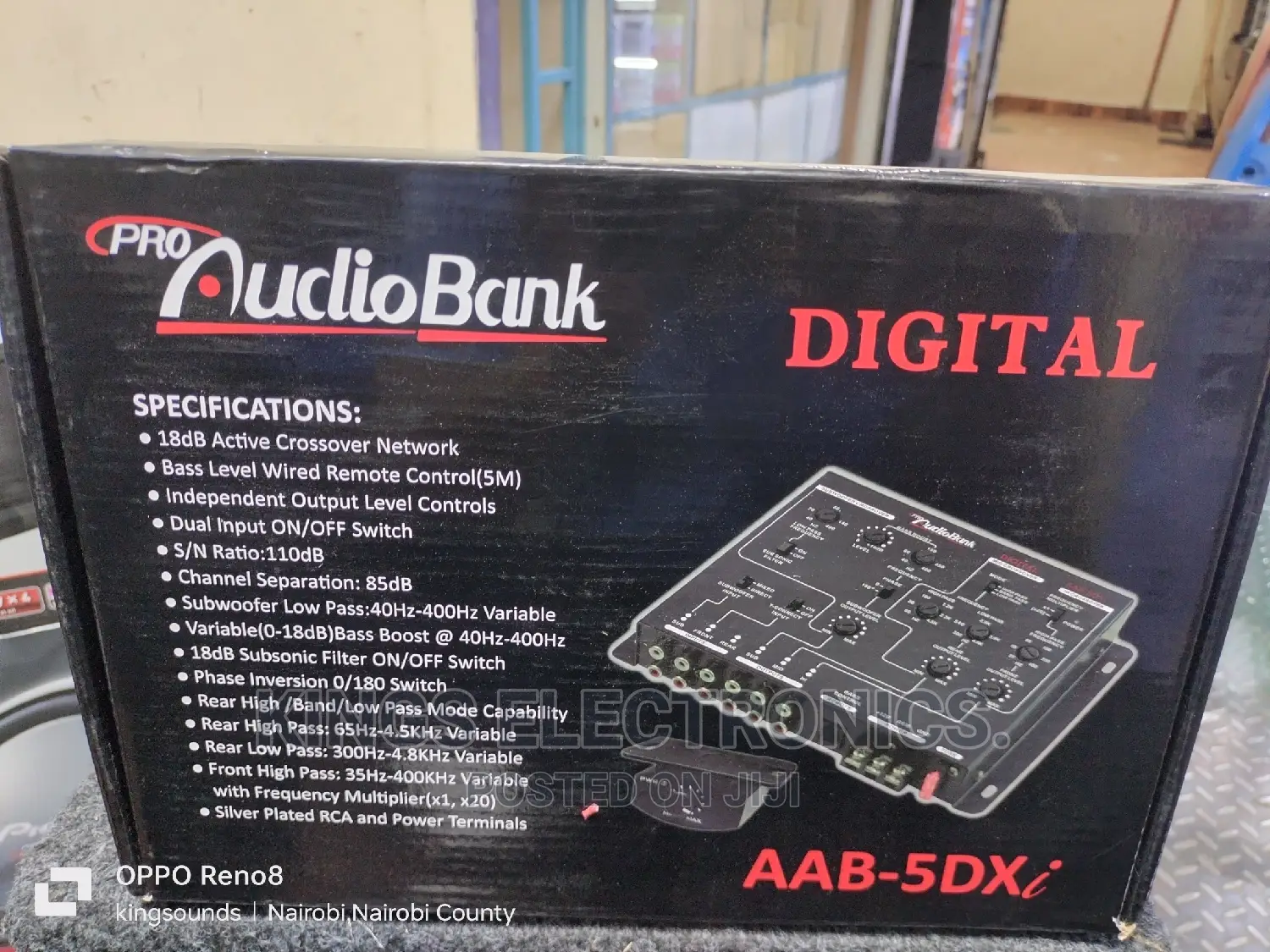 Pro Audiobank Crossover.