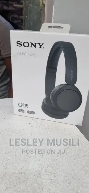 WH-CH520 Sony Wireless Headphones With Microphone | Black