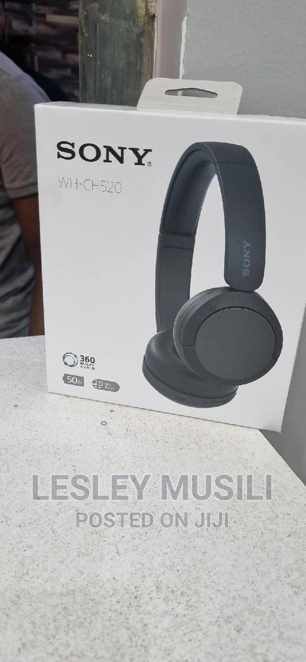 WH-CH520 Sony Wireless Headphones With Microphone | Black - thumbnail 2