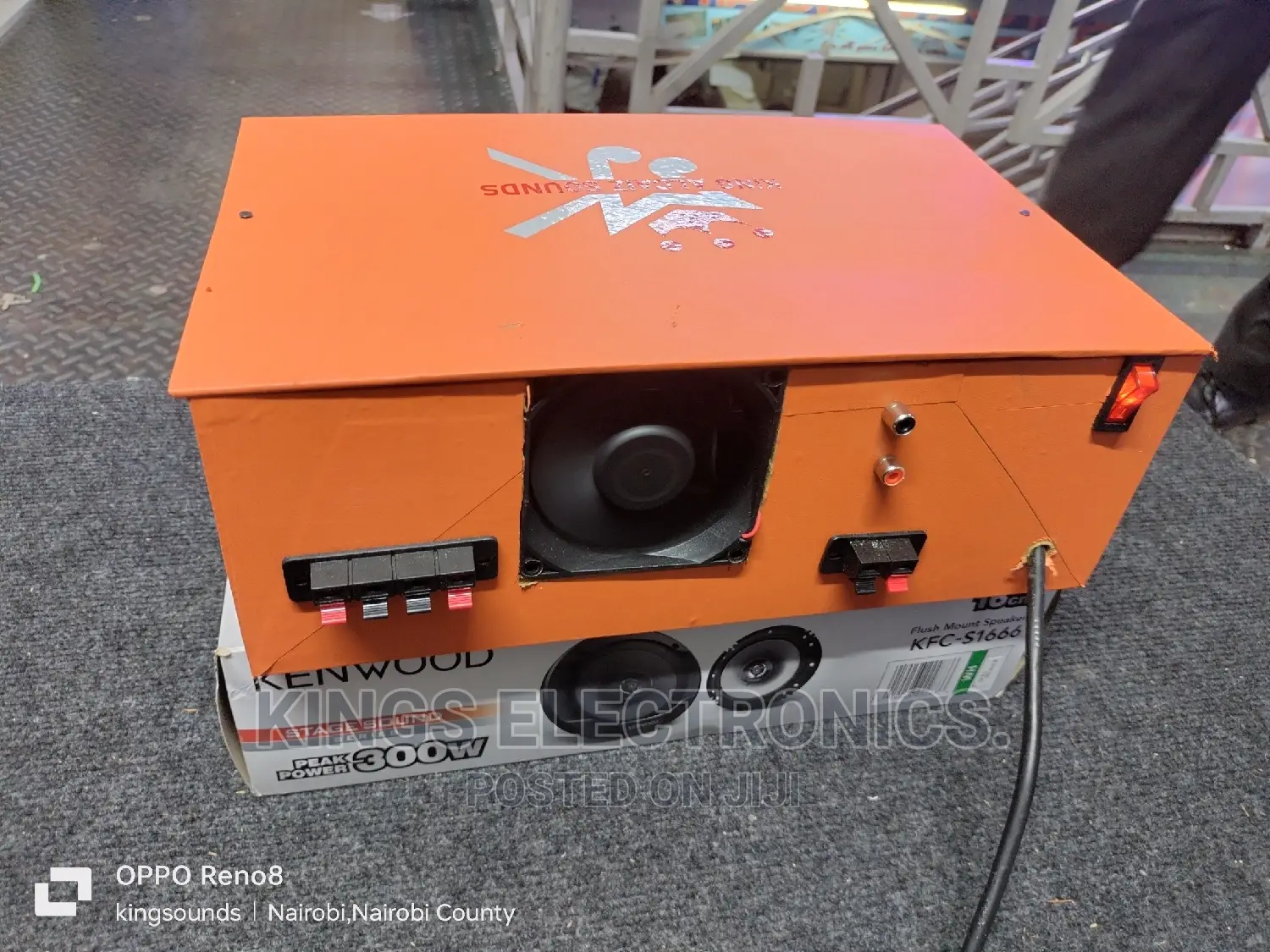 Powered Amplifier.