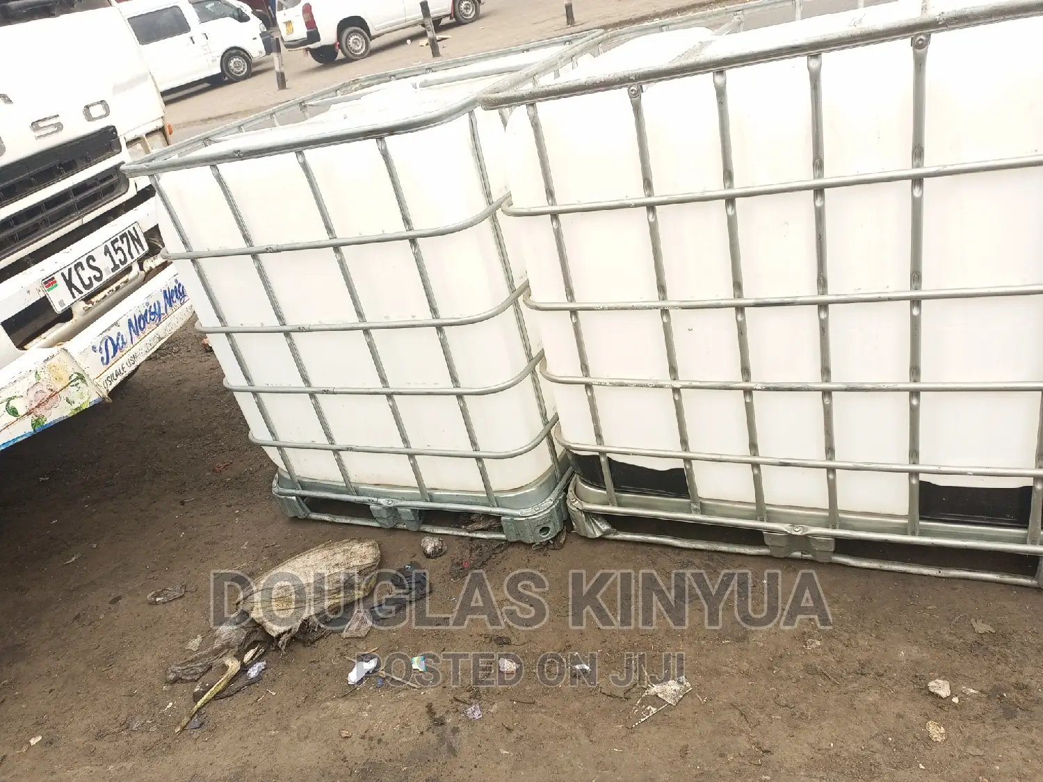 Steel Metal Caged Tank 1000litrs