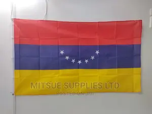 Country National Flag for Venezuela 38 by 58 Inch Polyester