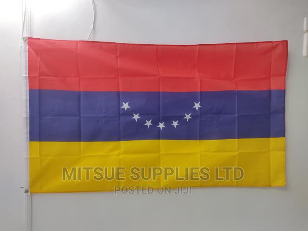 Country National Flag for Venezuela 38 by 58 Inch Polyester