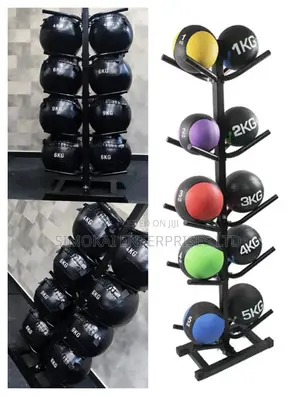Gym Balls Rack