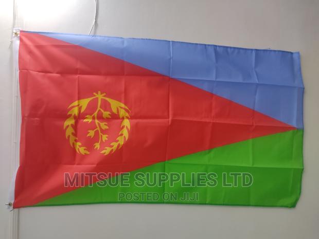 Country National for Eritrea 38by58 Inch Polyester - main view