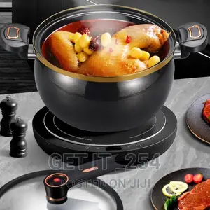 Enamel Micro Pressure Cooker Pot
Induction Safe
