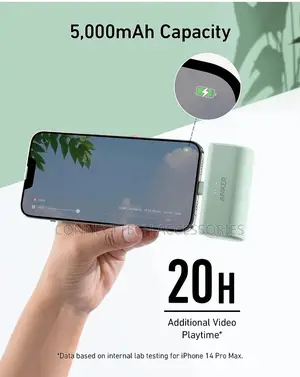 Anker Portable Charger With Built in Lightning Connector