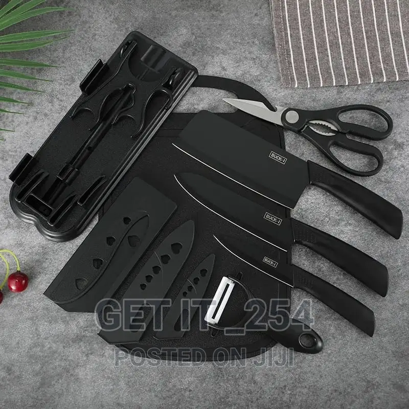 Stainless Steel Kitchen Knife Set.