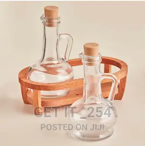 Oil and Vinegar Dispensers*
 Wide Mouth Design for Easy