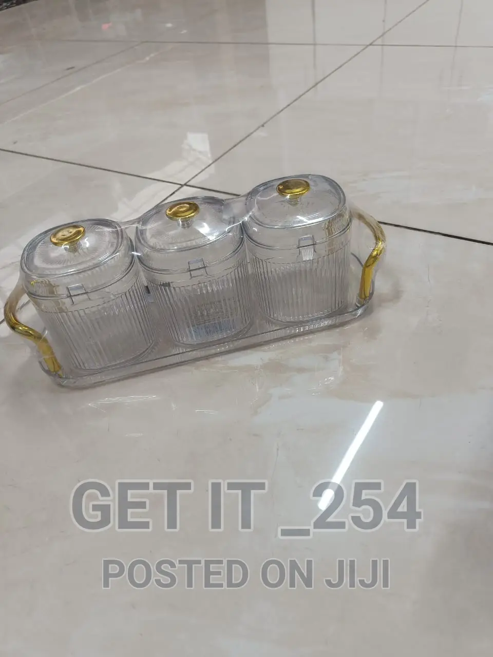 Acrylic Storage Containers*
Multipurpose: