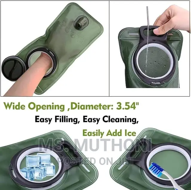 *2L Water Bladder / Hydration Reservoir for Hiking, Running