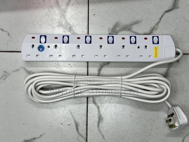6 Way 10meters Extension Cable - main view