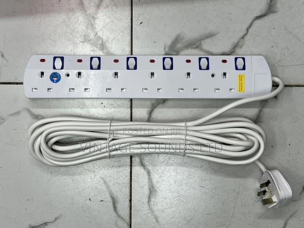 EXTENSION CABLE 6 Way 10 Meters - thumbnail 3