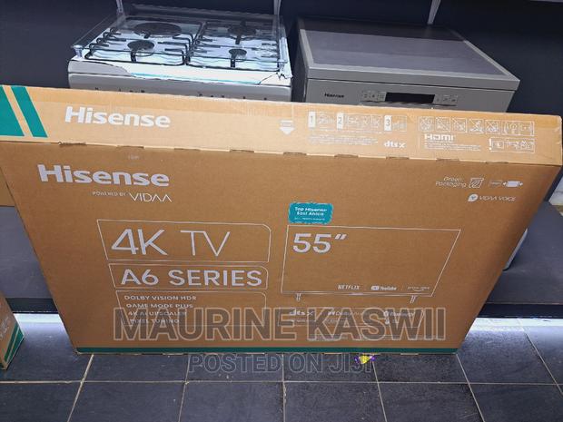 Hisense 55 Inch Uhd Smart Tv Frameless With Bluetooth - main view