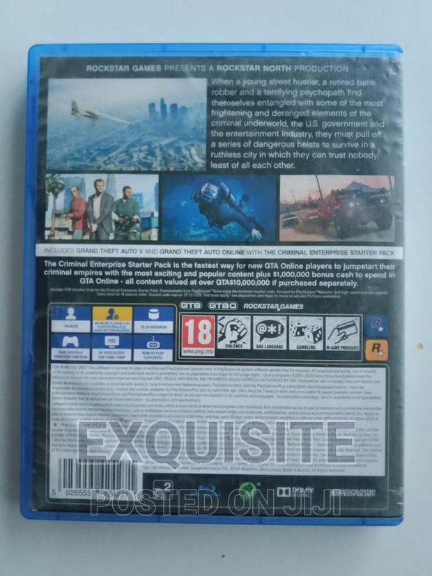 Gta v (Playstation 4 Game) - thumbnail 2