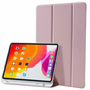 Pro 12.9 11/10.2/Air/Mini Slim iPad Soft Clear Cover Leather
