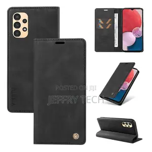 Leather Case for Samsung A24 Magnetic Flip Wallet Cover