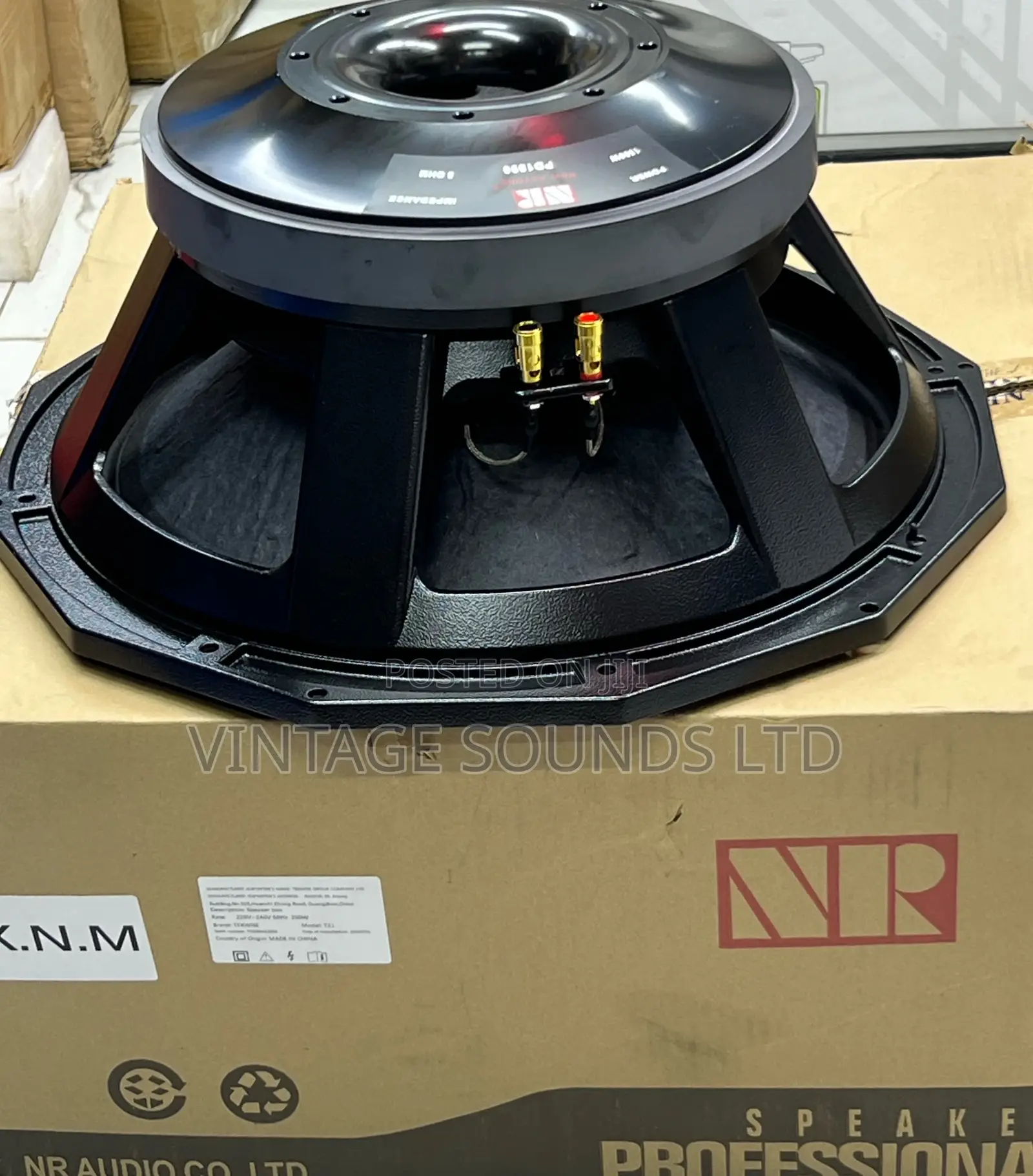 Nr Audio Pd1890 Subwoofer Bass Speaker ( New Reton )