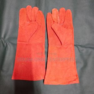Welding Full Palm Cow Leather Gloves - main view