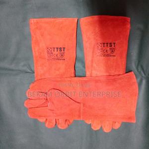 Slip Resistant Cow Leather Gloves - main view