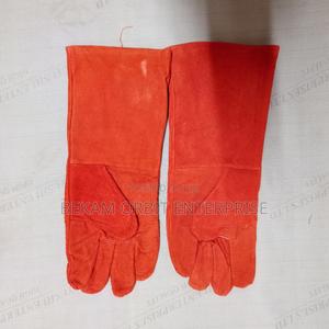 Heat Resistant Cow Leather Welding Gloves - main view