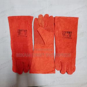 Grade AB Application Logistics Cow Leather Gloves - main view