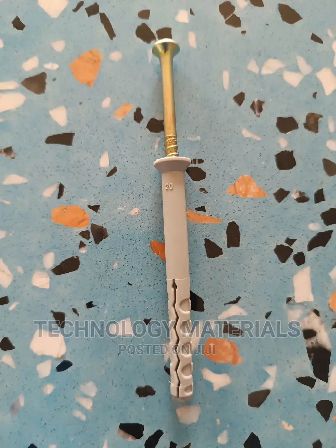 Nail and Plug Assembly (8*80mm)(TV Mount Screw)