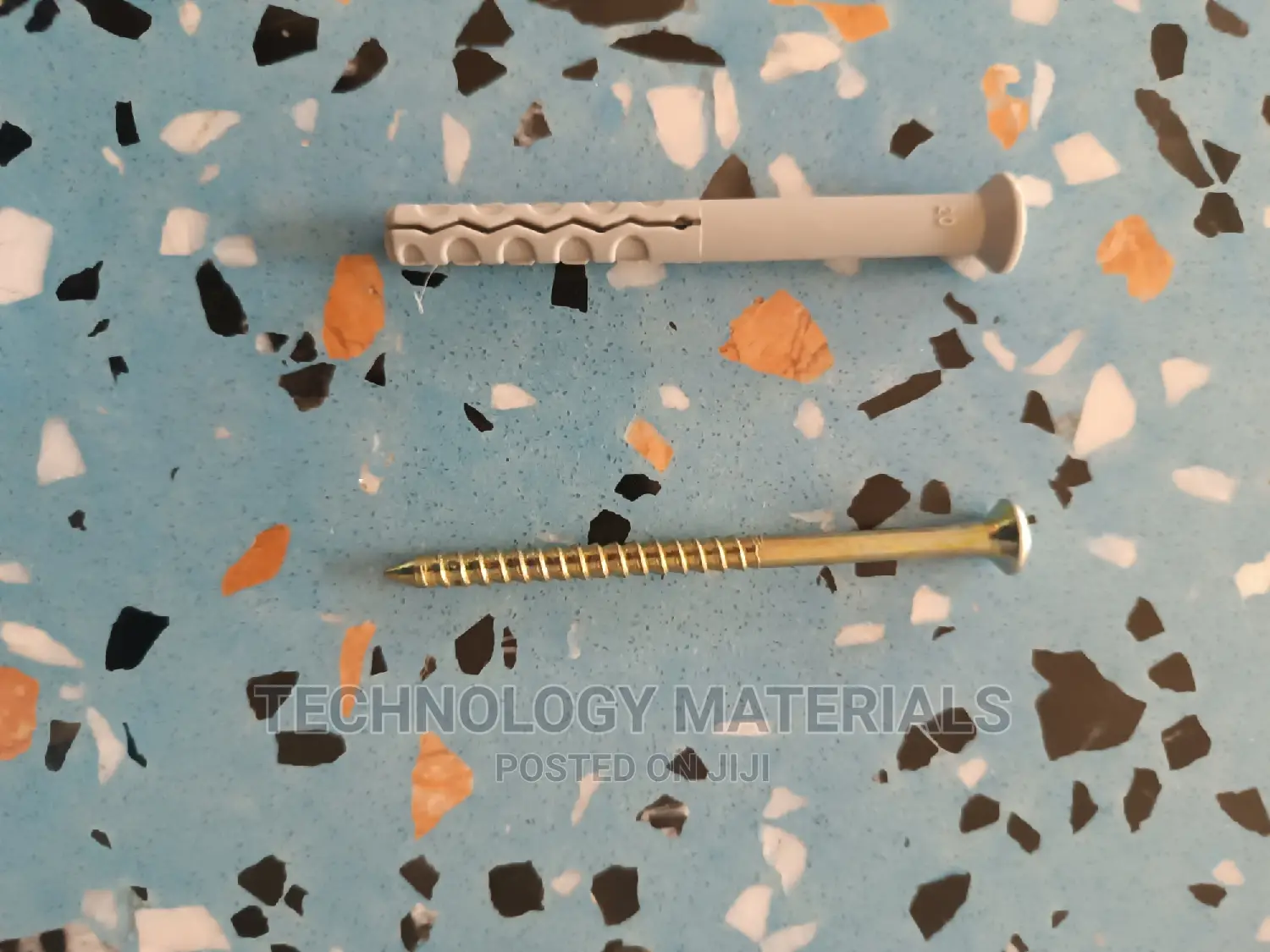 Nail and Plug Assembly (8*80mm)(TV Mount Screw)