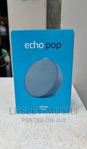 Amazon Echo Pop Compact Smart Speaker (Charcoal)