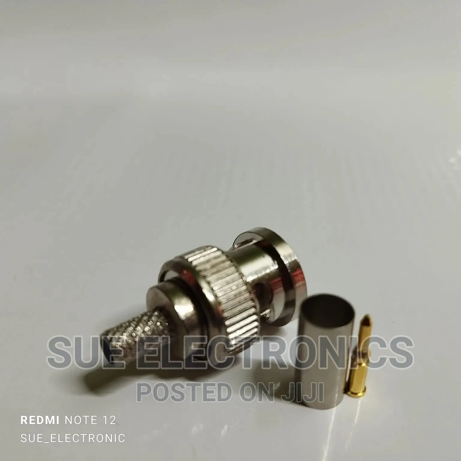 RG58 BNC Male Connector Crimp