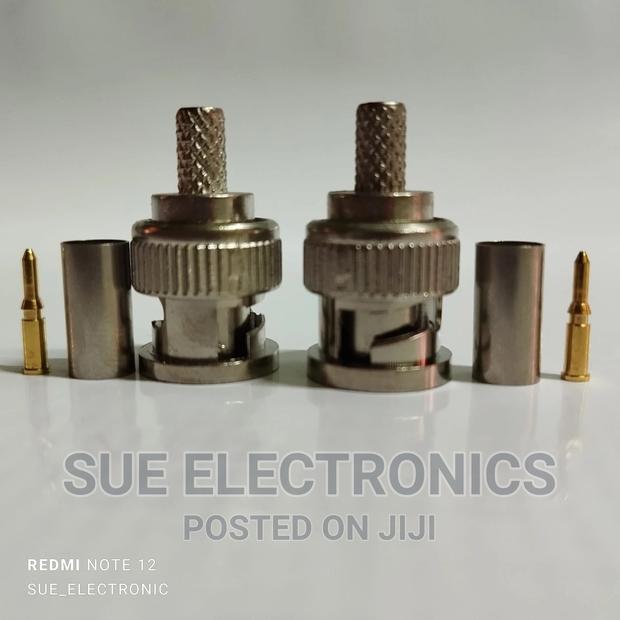 RG-58 BNC Male 3 Piece Crimp Connector