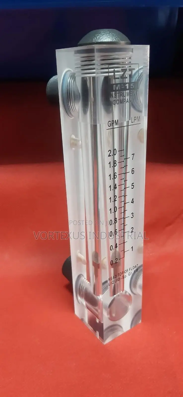 Flow Meter Panel Type 2gpm/1-7