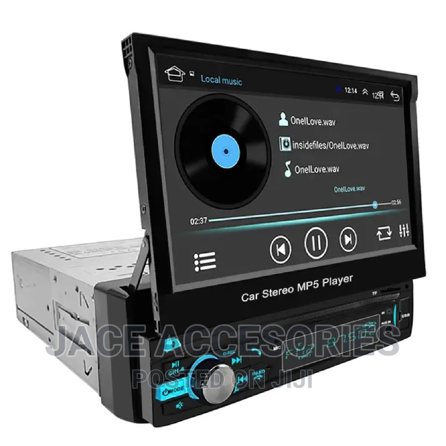 Retractable Car Stereo Mp5 Radio