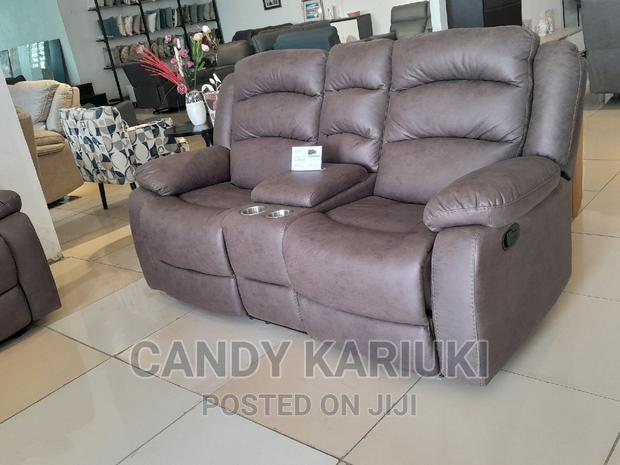 Spacious 2 Seater Recliner Sofa Set - main view