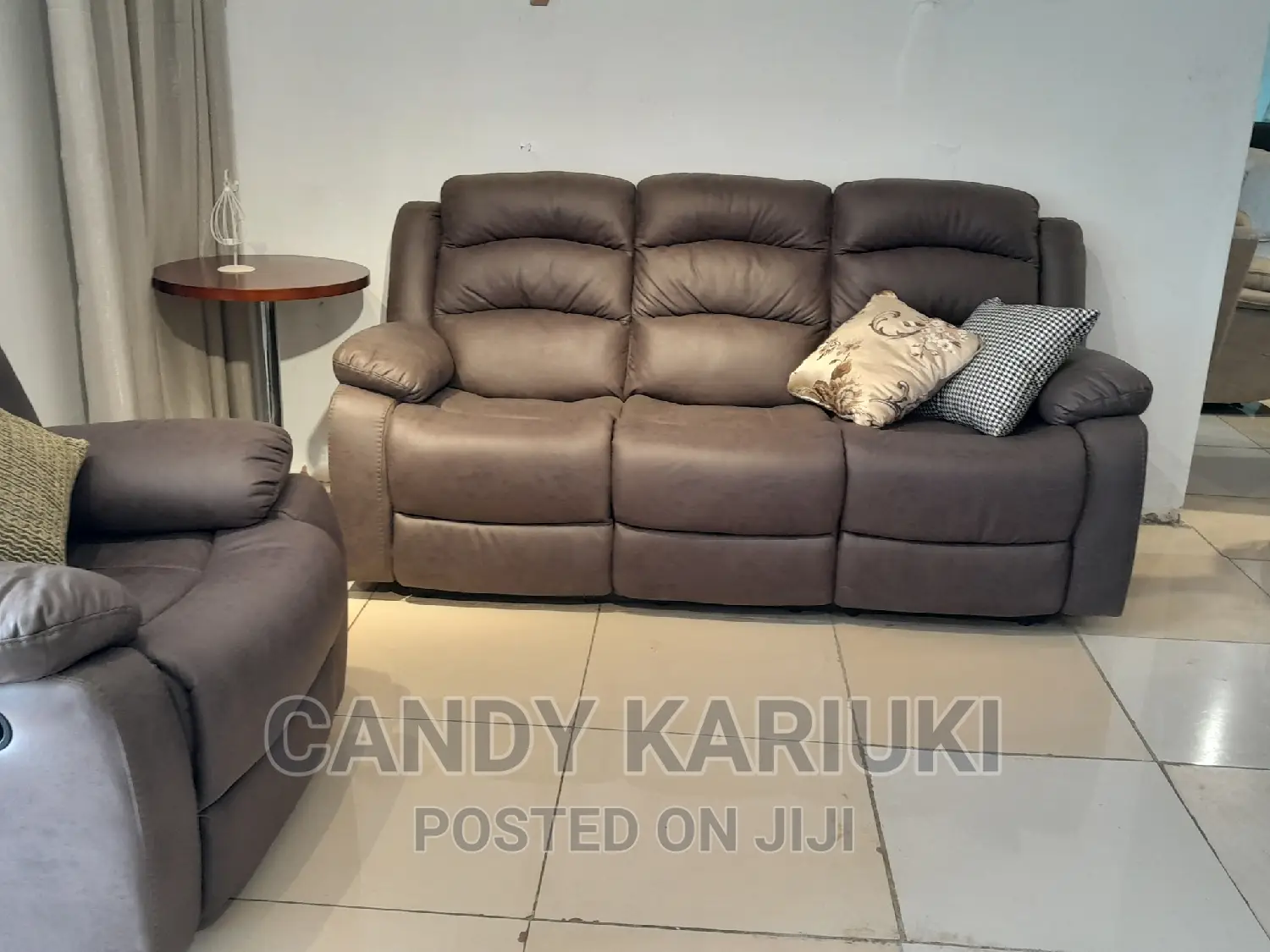 3 Seater Recliner Sofa Set (Large Size)