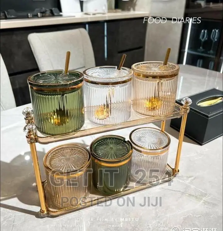 Acrylic Spice Jars