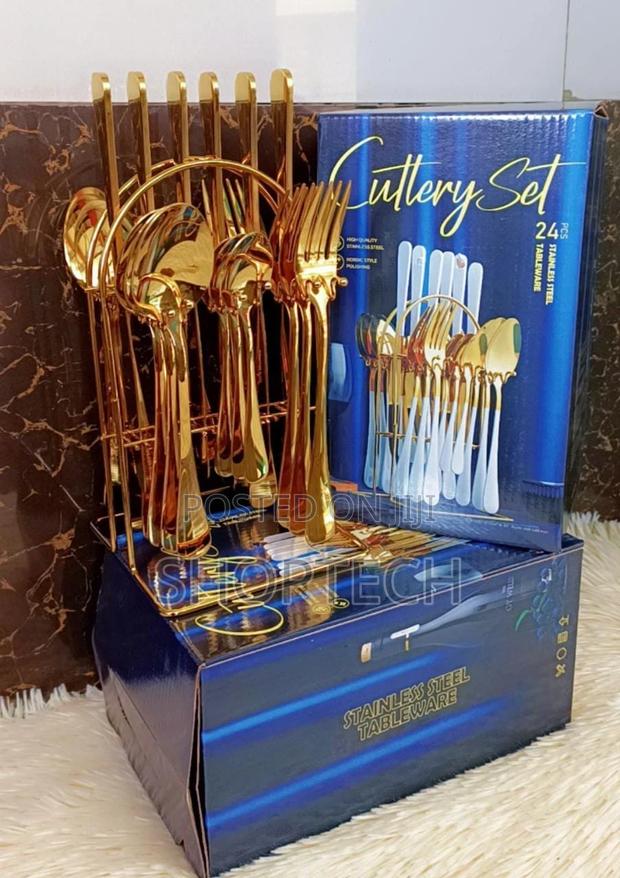 24pcs Cutlery Set Available - main view