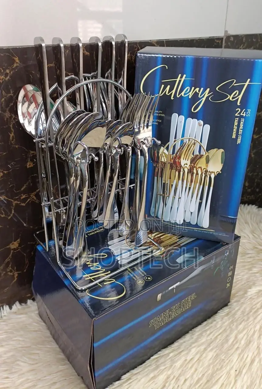 24pcs Cutlery Set Available